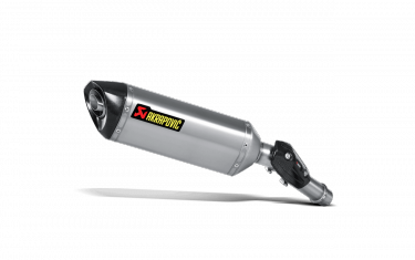 Akrapovic Slip-on Hexagonal Titanium met E-keur Kawasaki Versys 1000 2012 2018